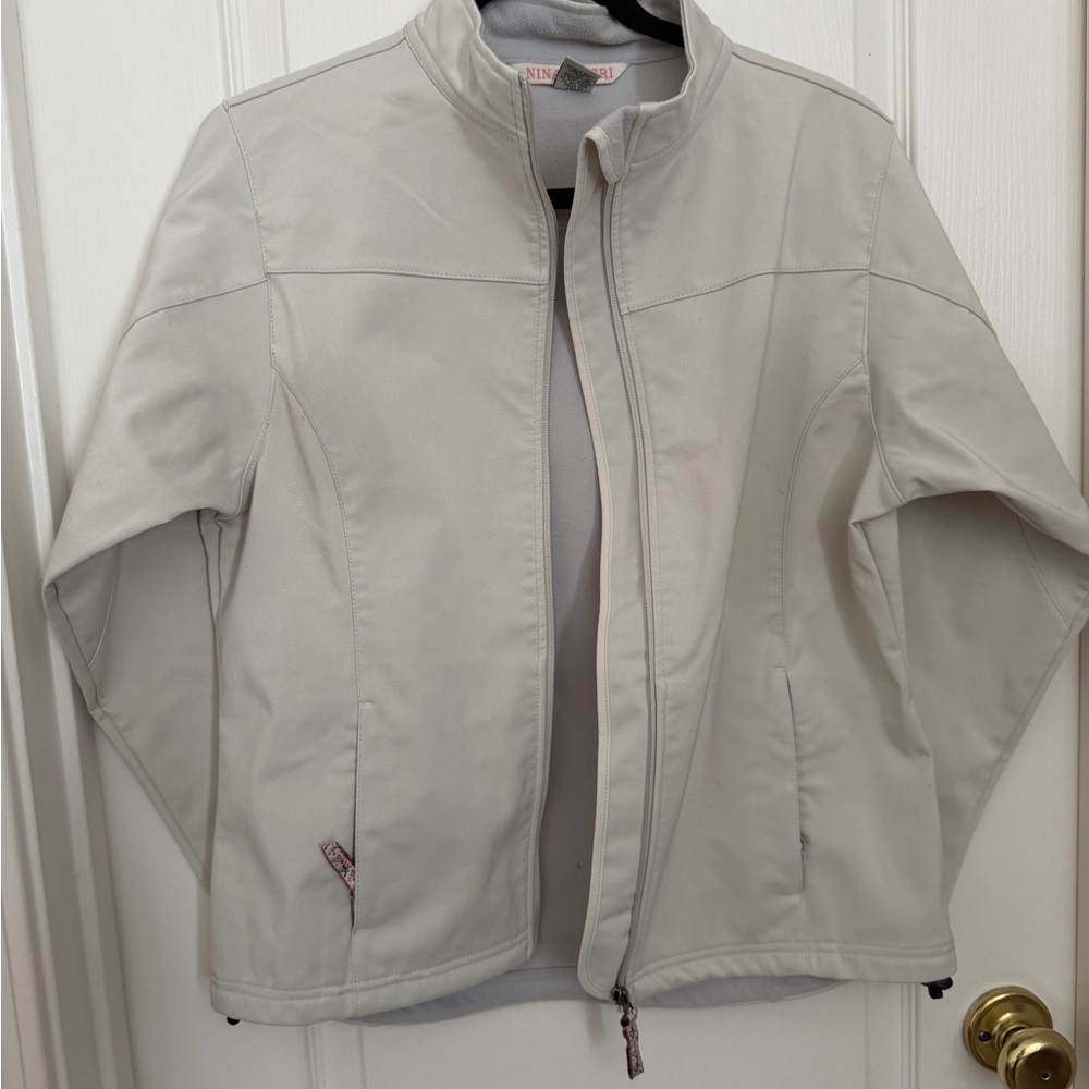 Nina Capri Women's Light Gray Ski Jacket